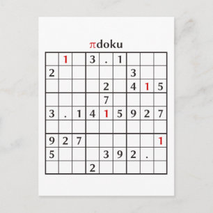 Carte Postale pidoku