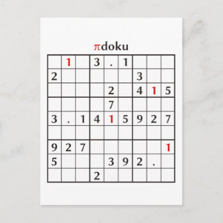 Carte Postale pidoku