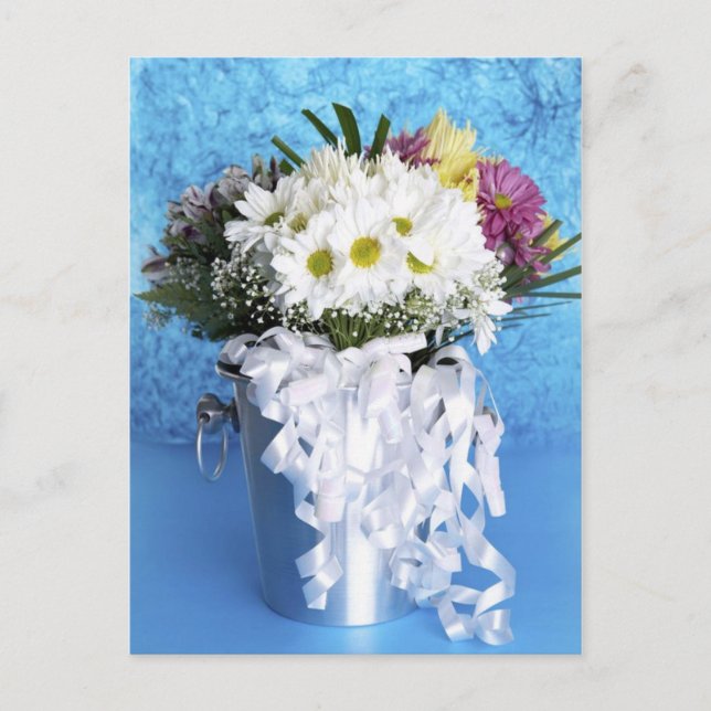 Carte Postale Pièce centrale mariage Bouquet (Devant)