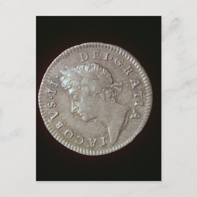 Carte Postale Pièce de James II (Devant)