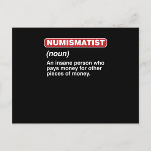 Carte Postale Pièces Collectionneurs de Monnaies Commerçants Dev