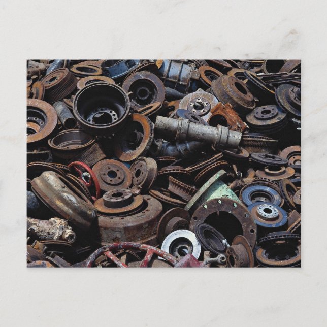 Carte Postale Pièces de frein (Devant)