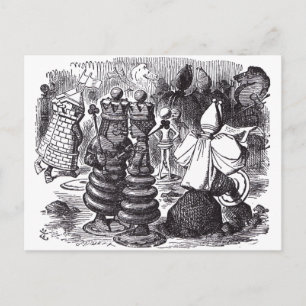 Carte Postale Pièces d'échecs