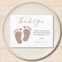 Pieds de Parties scintillant rose vif Baby shower