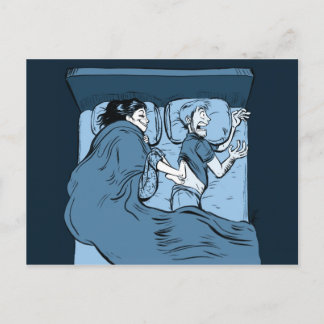 Carte Postale Pieds froids