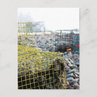 Carte Postale Pièges de homard sur Rocky Beach