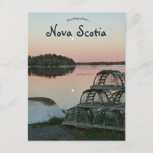 Carte Postale Pièges de pêche au homard en Nouvelle-Écosse