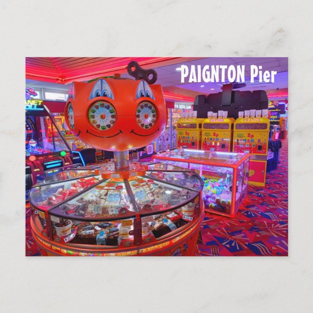 Carte Postale Pier Paignton (Devant)