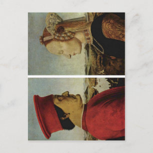 Carte Postale Piero della Francesca Battista Sforza Federico da