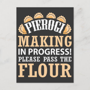 Carte Postale Pierogi Maker poli Foie Pologne Alimentation