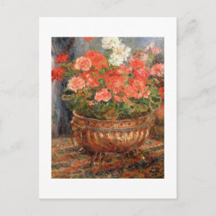 Carte Postale Pierre A Renoir   Geraniums en Copper Basin