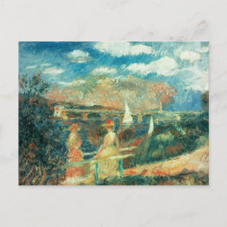 Carte Postale Pierre A Renoir | Les bords de Seine à Argenteuil