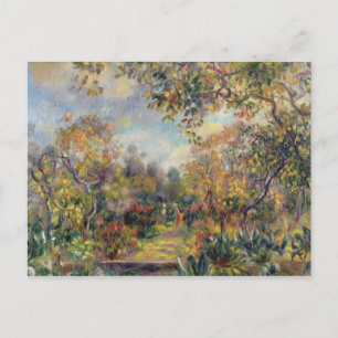 Carte Postale Pierre A Renoir Paysage à Beaulieu
