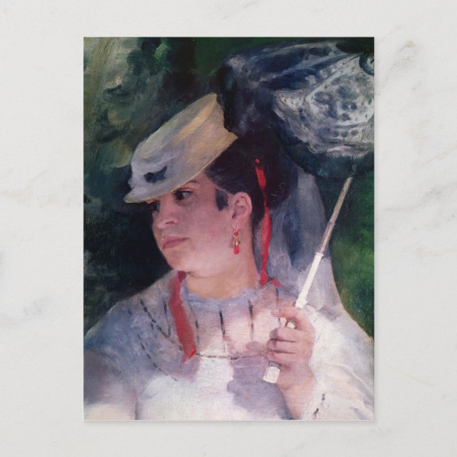 Carte Postale Pierre A Renoir | Portrait de Lise (Devant)