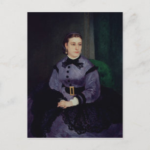 Carte Postale Pierre A Renoir Portrait de Mademoiselle Sicot