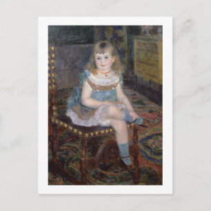 Carte Postale Pierre A Renoir   Portrait de Mlle. G. Charpentier