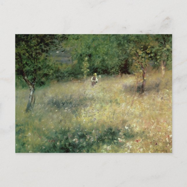 Carte Postale Pierre A Renoir | Printemps à Chatou (Devant)