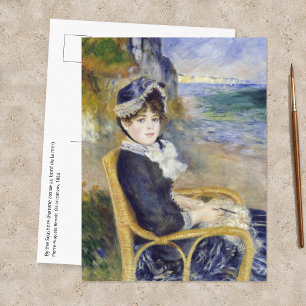 Carte Postale Pierre-Auguste Renoir - Au bord de la mer
