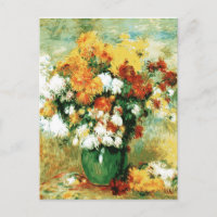 Pierre-Auguste Renoir Bouquet de Chrysanthèmes