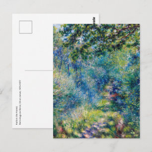 Carte Postale Pierre-Auguste Renoir - Chemin dans la Forêt