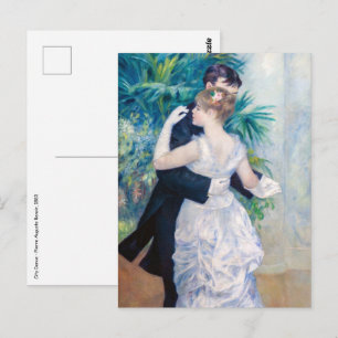 Carte Postale Pierre-Auguste Renoir - Danse urbaine