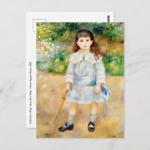 Carte Postale Pierre-Auguste Renoir - Enfant avec un fouet