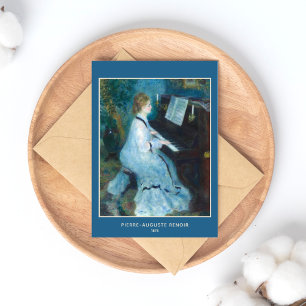 Carte Postale Pierre-Auguste Renoir, Femme au Piano