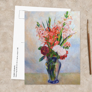 Carte Postale Pierre-Auguste Renoir - Glaïeuls