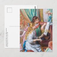 Pierre Auguste Renoir - Jeunes Filles au Piano
