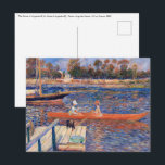 Carte Postale Pierre-Auguste Renoir - La Seine à Argenteuil<br><div class="desc">La Seine à Argenteuil (La Seine à Argenteuil) - Pierre-Auguste Renoir,  Huile sur toile,  1888</div>