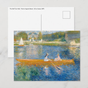 Carte Postale Pierre-Auguste Renoir - Le Skiff