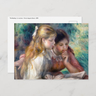 Carte Postale Pierre-Auguste Renoir - Lecture