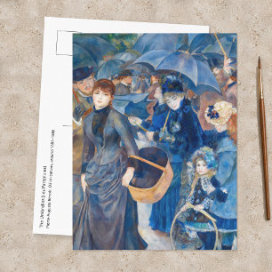 Carte Postale Pierre-Auguste Renoir - Les Parapluies