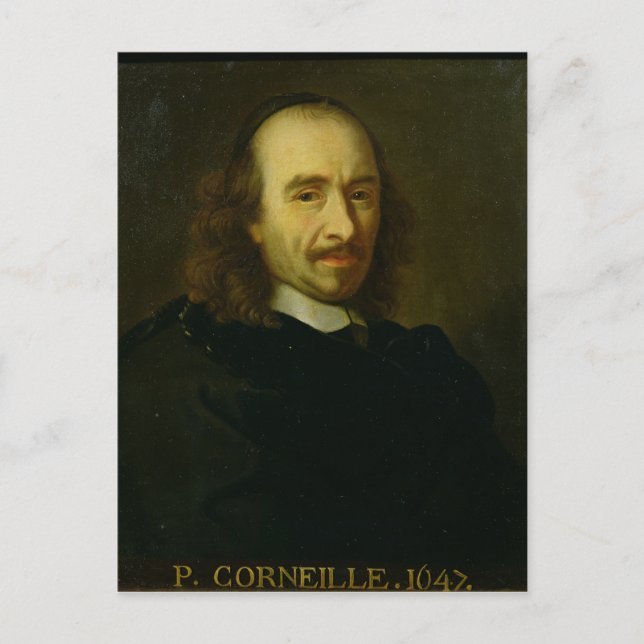 Carte Postale Pierre de Corneille 1647 (Devant)