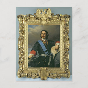 Carte Postale Pierre I le Grand 1838