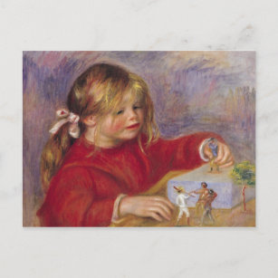 Carte Postale Pierre un Renoir   Claude Renoir au jeu