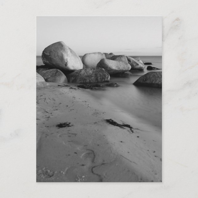 Carte Postale Pierres dans la mer (Devant)