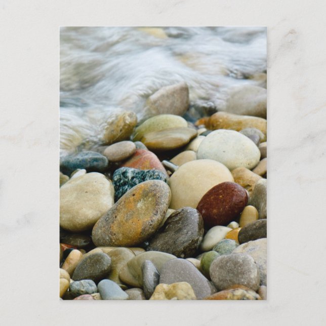 Carte Postale Pierres de plage I (Devant)