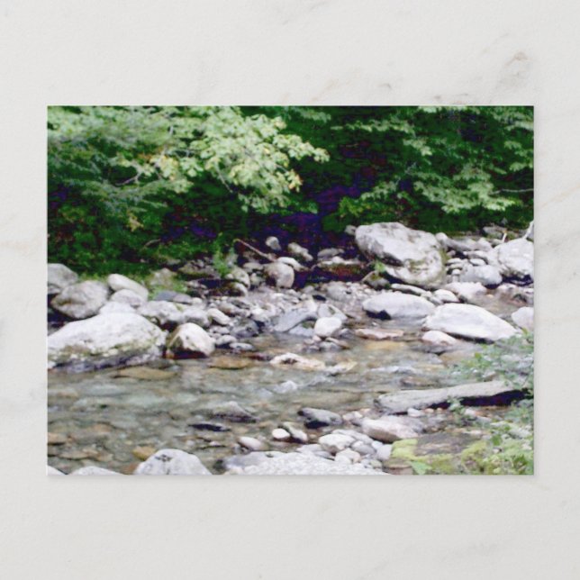 Carte Postale Pierres fluviales (Devant)