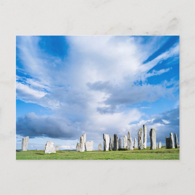 Carte Postale Pierres levées de Callanish 1 (Devant)