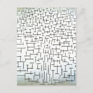 Carte Postale Piet Mondrian Art Moderne