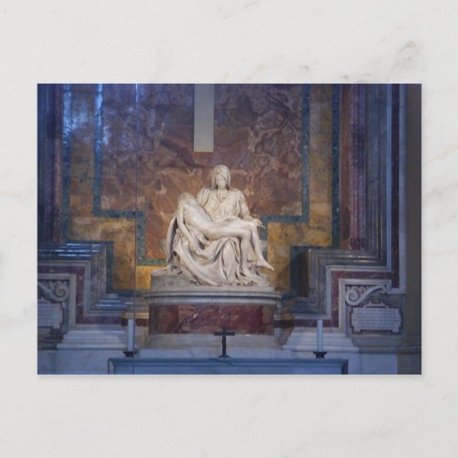 Carte Postale Pieta (Devant)