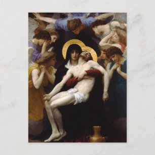 Carte Postale Pieta de Bouguereau