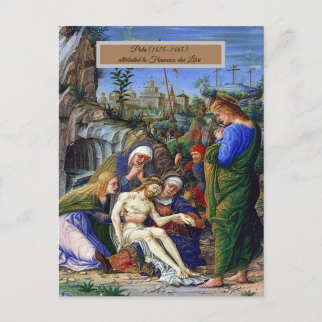 Carte Postale Pieta de Jésus-Christ (Devant)