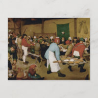 Pieter Bruegel l'Ancien - Mariage paysan