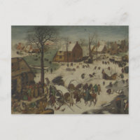 Pieter Bruegel l'Ancien - Numérotation à Bethléem