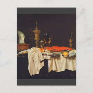 Carte Postale Pieter Claesz - Vie morte avec homard