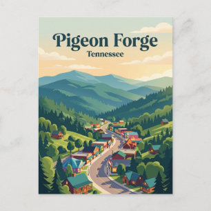 Carte Postale Pigeon Forge, Tennessee