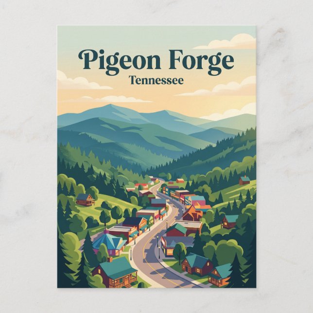 Carte Postale Pigeon Forge, Tennessee (Devant)