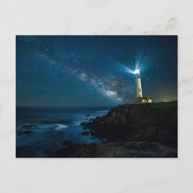 Carte Postale Pigeon Point Light Station California (Devant)